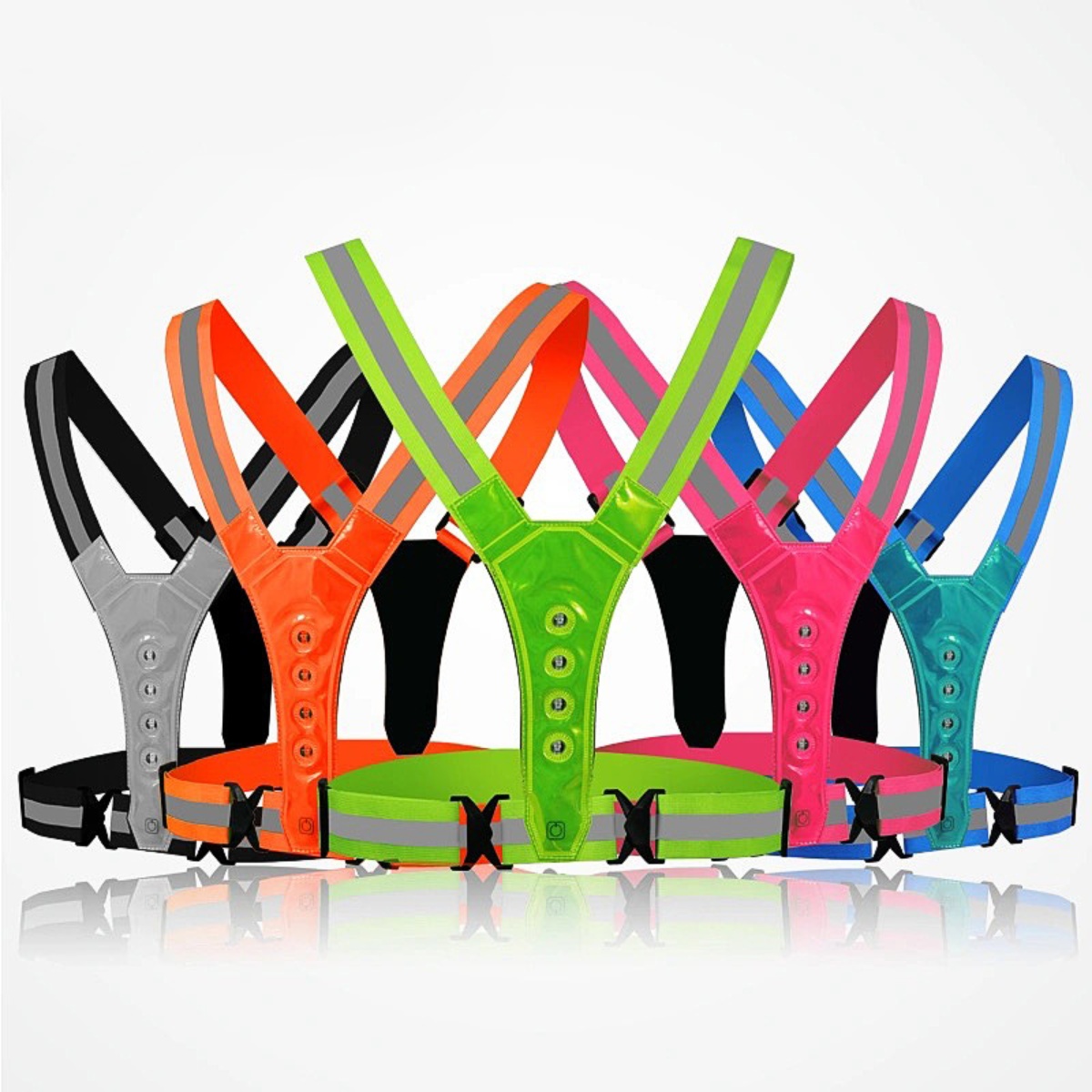 Running Gear Sale - Rompi Keselamatan Lari & Bersepeda LED