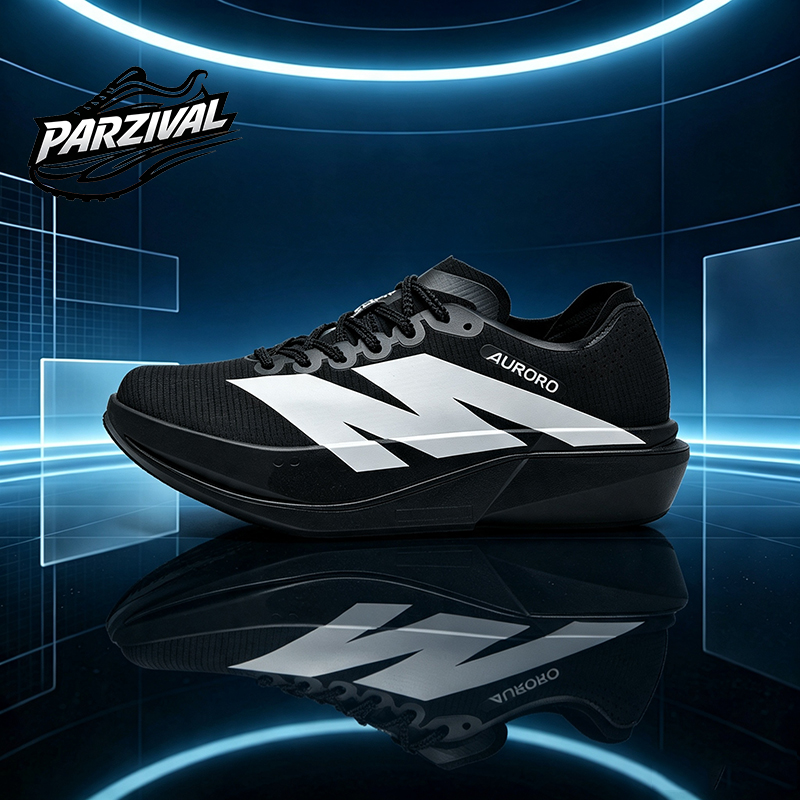 Running Z - Sepatu Lari Pria dengan Pelat Karbon,
