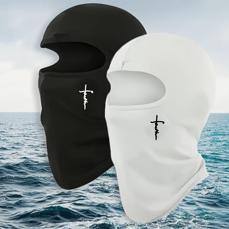 Running Gear Sale - Masker Wajah Balaclava Bordir Silang Pelindung