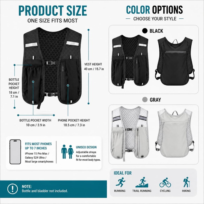 Rompi Reflektif Ringan untuk O - Running Gear For Your Phone ulasan dan harga