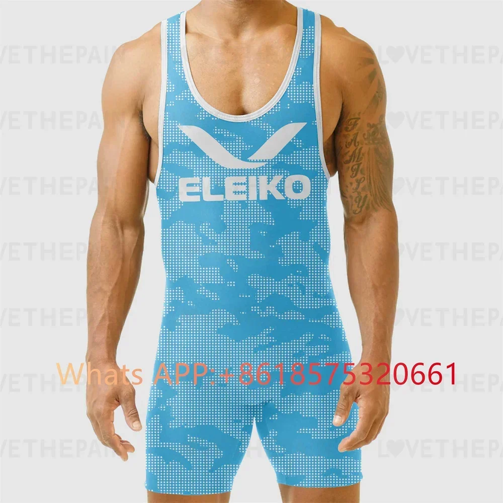 ELEIKO Seragam Singlet Gulat P - Running Gear Train ulasan dan harga