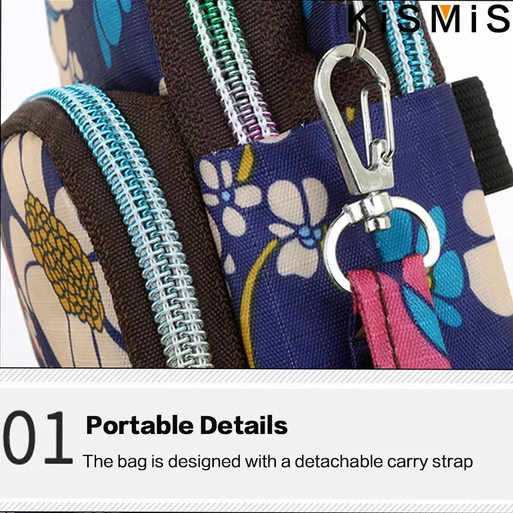 Tas Lengan Kain Bermotif Bunga - Running Gear Sale ulasan dan harga