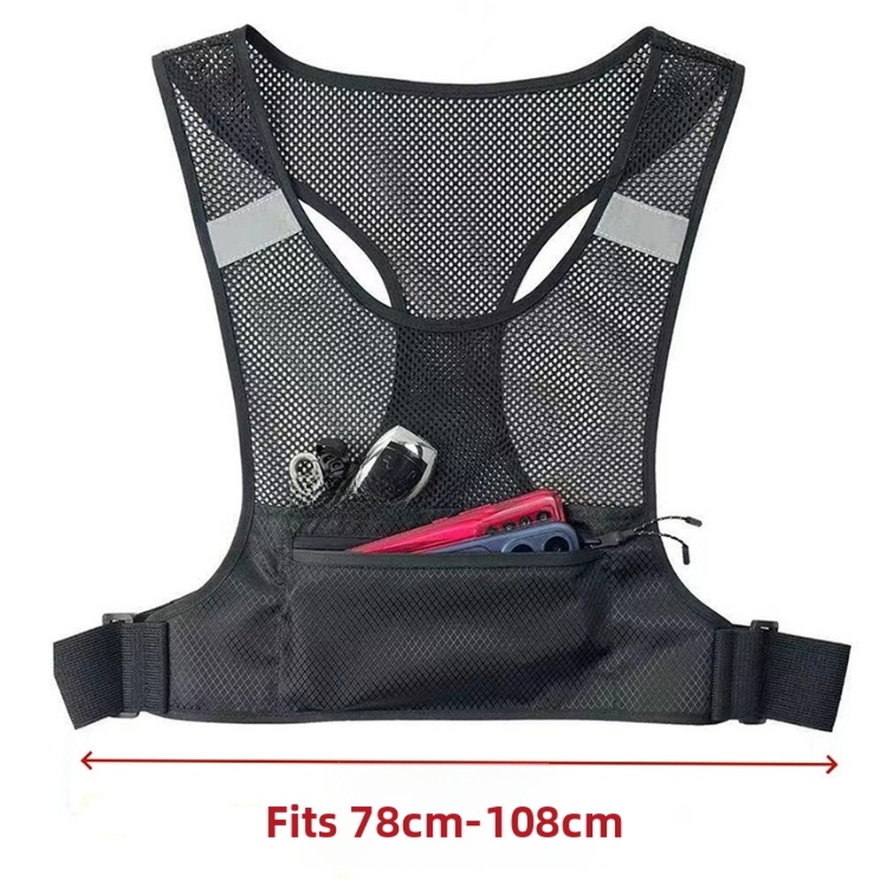 Rompi Lari Ringan dan Bernapas - Running Gear Design ulasan dan harga