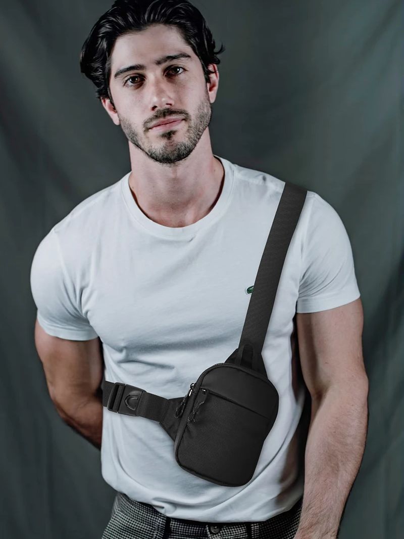 Tas selempang nilon untuk pria - Running Gear Bag ulasan dan harga