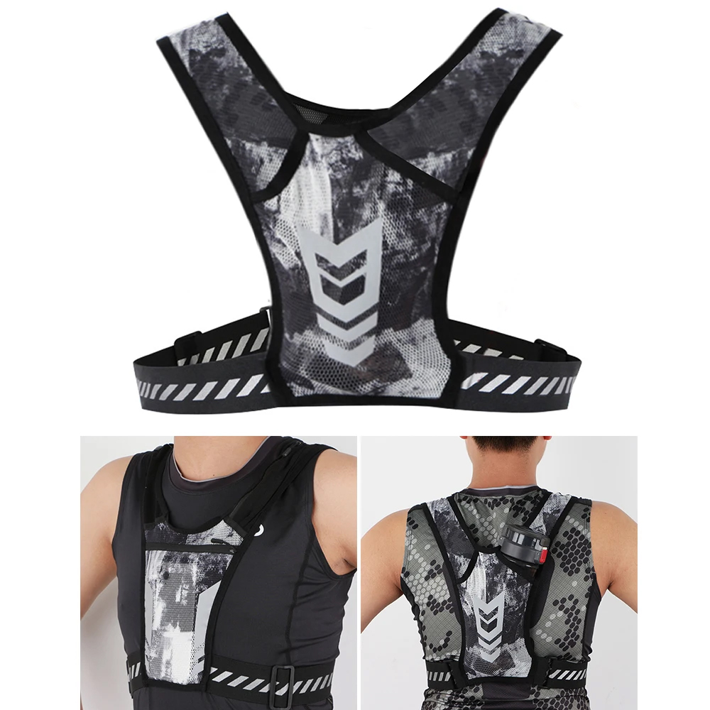 Rompi Lari Reflektif dengan Te - Running Gear Sale ulasan dan harga