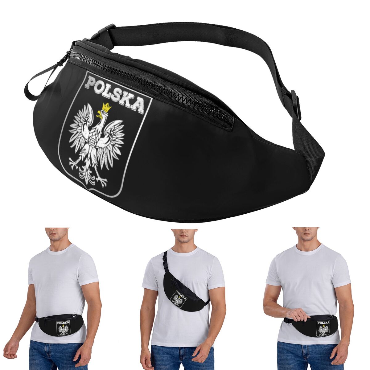 Tas Pinggang Selempang Logo Po - Running Gear Logos ulasan dan harga