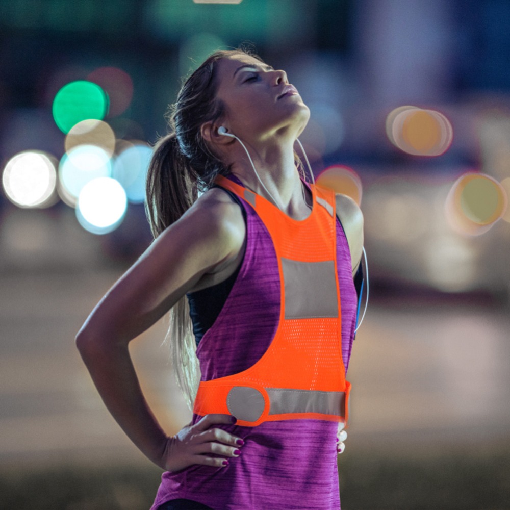 Rompi Reflektif Visibilitas Ti - Running Gear Design ulasan dan harga
