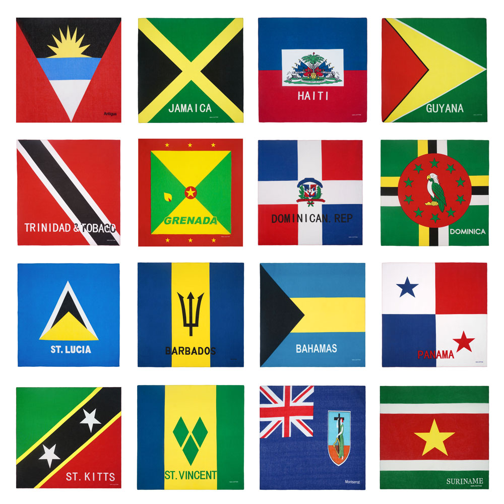 Bandana desain bendera nasiona - Running Gear Design ulasan dan harga