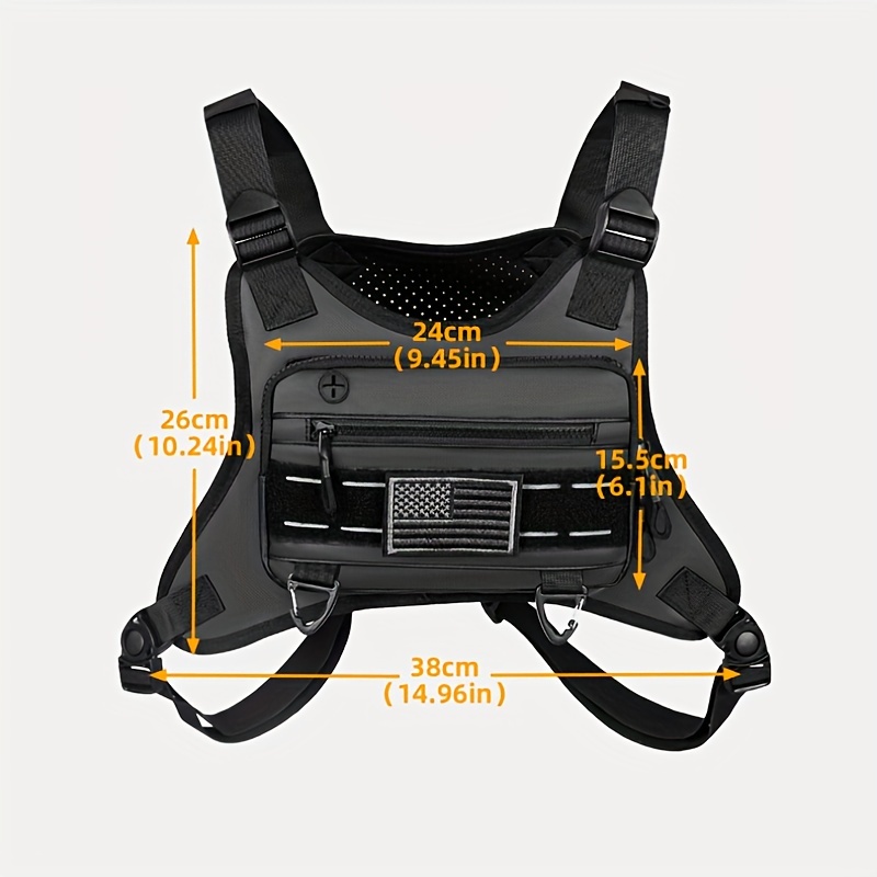 Rompi Lari Taktis - Tas Dada A - Running Gear Bag ulasan dan harga