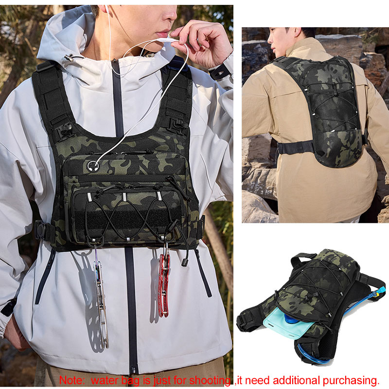 Tas Taktis Rompi Dada Depan un - Running Gear Bag ulasan dan harga